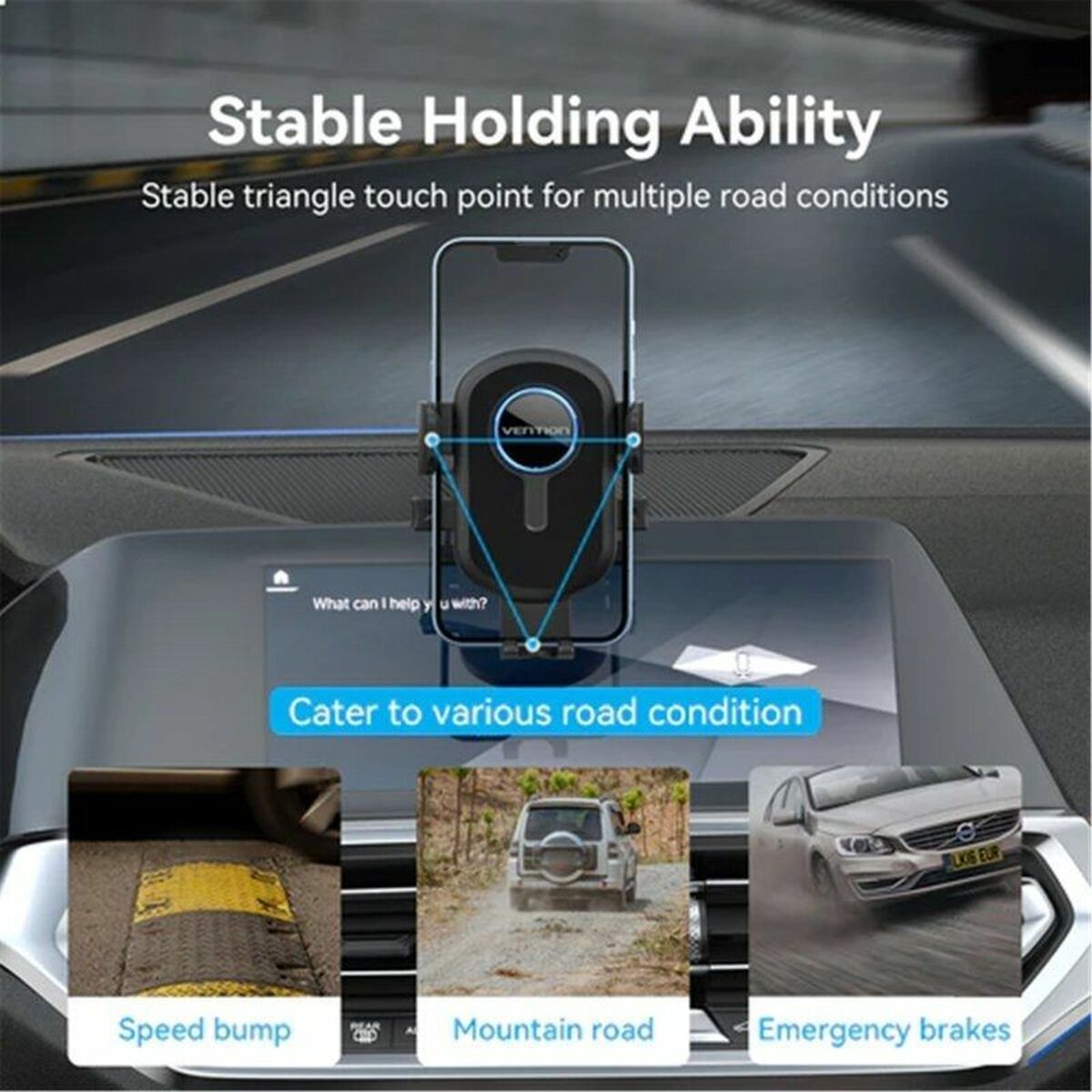Mobile support Vention KSCB0 Black-1