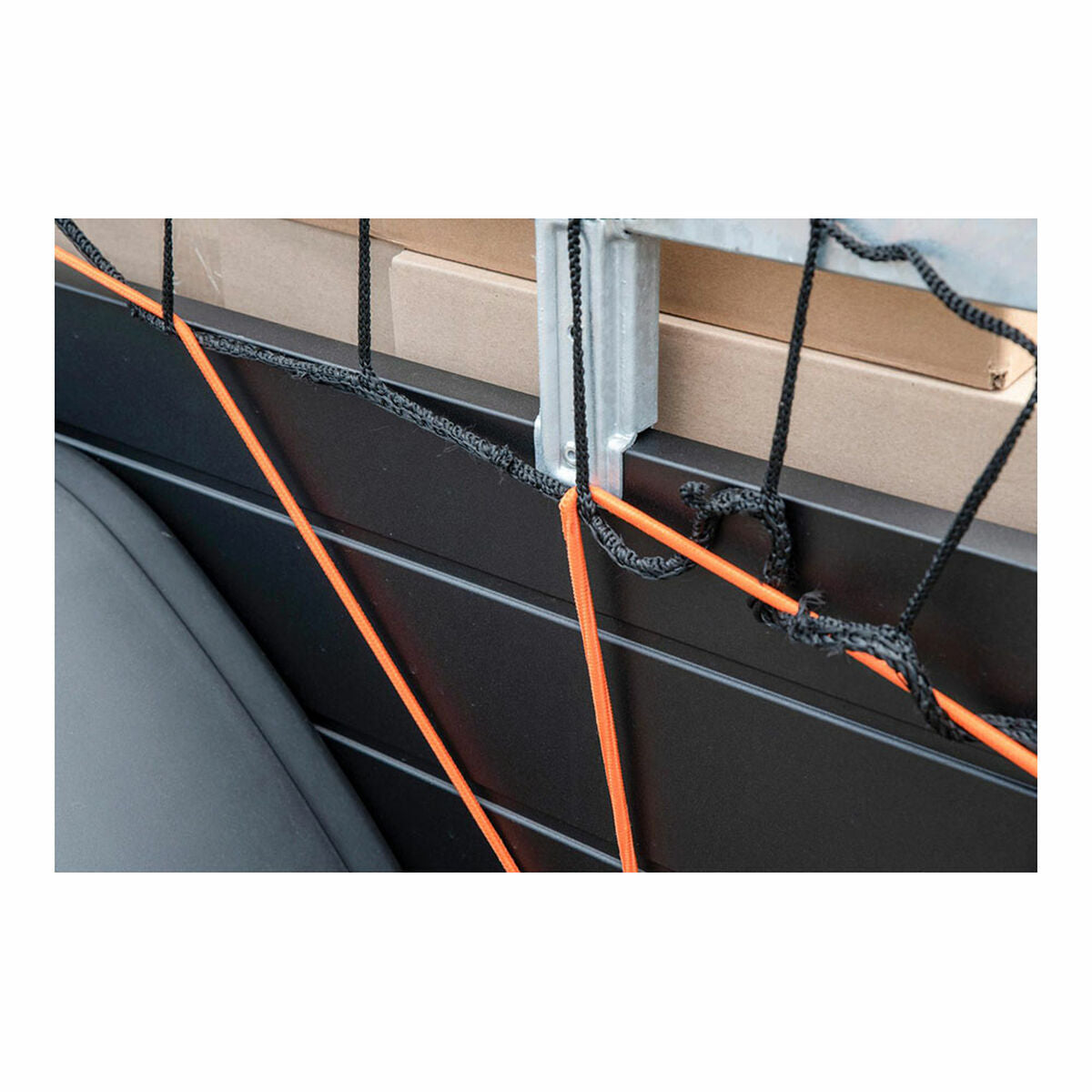 Towing net Black & Decker 1,6 x 2,5 m Black Plastic-2